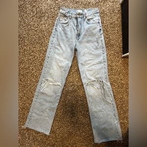 Zara Highrise Bootcut Jeans